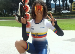 Darla practicaba ballet pero lo dejó por la adrenalina del patinaje. Luego de un año de entrenamiento ya era la mejor de Pichincha