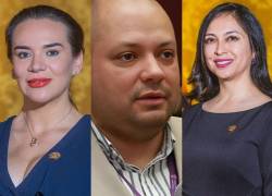 María Luisa Cruz Riofrío, Juan Bernardo Sánchez Jara y Diana Paulina Ramírez Villacis.