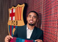 Gabirle Jesus, jugador del FC Barcelona.