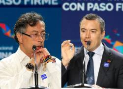 Conflicto entre Gustavo Petro y Daniel Noboa.