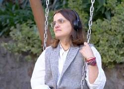 Captura de video publicado desde una de las cuentas personales de la vicepresidenta, que causó revuelo entre internautas.