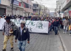 Indígenas lanzan amenazas a ciudadanos de Ibarra