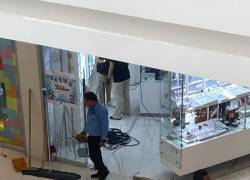 Nuevo robo en el centro comercial El Dorado en Guayaquil.