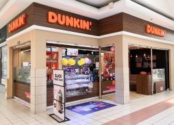 Fachada de un local de Dunkin Donuts en Ecuador.