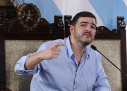 Fotografía de archivo del alcalde de Guayaquil, Aquiles Alvarez.