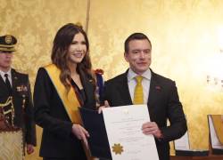 Noboa otorga reconocimiento a Kristi Noem.