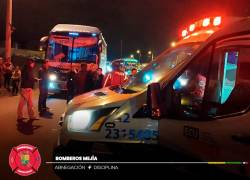 Disparan a chofer durante asalto a bus interprovincial, en Mejía