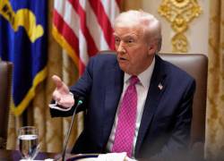 El presidente Donald Trump ha justificado el ataque a embarcacione en el Caribe por su vínculo con el narcotráfico.