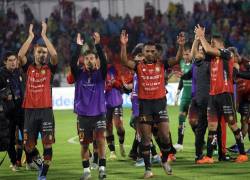 Jugadores del Deportivo Cuenca.