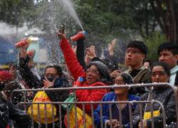 Inicio oficial del Carnaval en Cuenca.
