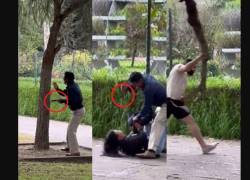 Apuñalan a una mujer frente a varios testigos en el parque La Carolina en Quito: un extranjero logró salvar a la víctima