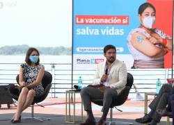 “Sí a la vacunación, sí a la vida” es la nueva campaña de comunicación masiva del Gobierno.