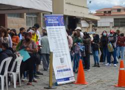 Fotografía que muestra la agencia del Registro Civil en San Blas, Cuenca, tomada en julio del 2022.