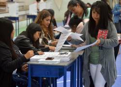 Los ecuatorianos participan en las Elecciones Anticipadas del 2023.