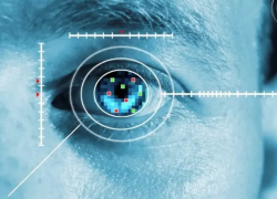 Escaneo del iris, una práctica que se ha vuelto habitual para las empresas.