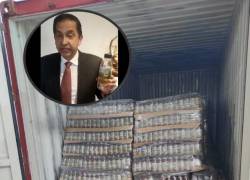 La Policía incautó 5.720 botellas llenas de droga líquida, con la etiqueta: Guayusa tea.