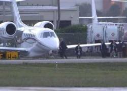 Aterriza de emergencia avión que transportaba a Donald Trump