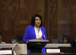 Mariuxi Sánchez integraba la Comisión de Régimen Económico y Tributario y su Regulación y Control.