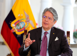 Fotografía del presidente de la República, Guillermo Lasso.