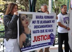 Familia de María Fernanda López exige justicia.