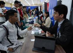 La Feria Nuevo Empleo 2025 promueve nuevas oportunidades laborales en Guayaquil. Foto: César Muñoz /API