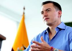 Fotografía de archivo del presidente de Ecuador, Daniel Noboa.