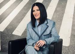 Foto de Laura Pausini de sus días en Madrid por su gira de aniversario.