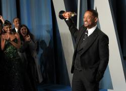 El actor Will Smith recibió la estatuilla al mejor actor por su papel protagónico en la película Rey Richard, en la edición número 94 de los Premios Oscar.