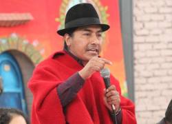 Leonidas Iza dice que espiaron su celular y sufrió emboscada