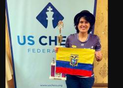 Heredia es la mejor exponente del ajedrez a nivel nacional y forma parte del equipo Olímpico del Ecuador desde los 18 años de edad.