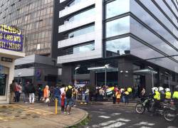 Una agencia de Banco Guayaquil