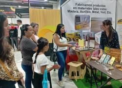 Tenderos y distribuidores recorrieron los stands que participan en la Convención de Emprendedores que se desarrolla en Guayaquil.
