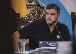 Durante el juicio Alvarez negó el supuesto desvío de combustible..
