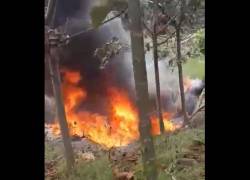 VIDEO: Accidente de avioneta en Shell, provincia de Pastaza, deja tres fallecidos