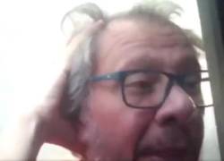 El exvicepresidente Jorge Glas comparece a la audiencia vía Zoom.