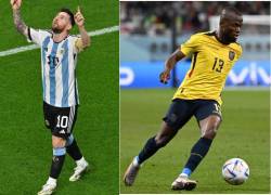 Messi y Enner Valencia aparecen juntos en el grupo de máximos goleadores del Mundial 2022