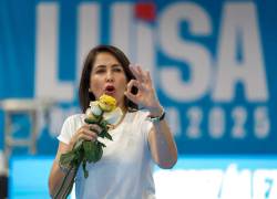 Luisa González es la actual presidenta del movimiento Revolción Ciudadana