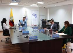 Fotografía que muestra una sesión extraordinaria del Pleno Consejo de Participación Ciudadana