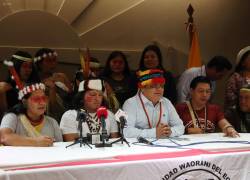 Waoranis denuncian presencia de Los Choneros en Yasuní y rechazan vínculos con minería ilegal