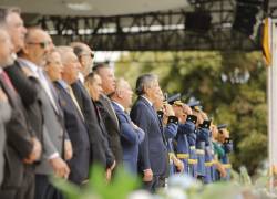 El anuncio se dio en una ceremonia de ascenso de la Escuela Superior de Policía Alberto Enríquez Gallo, a la que asistió el jefe de Estado.