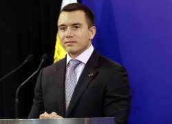 Fotografía de archivo del presidente de Ecuador, Daniel Noboa.