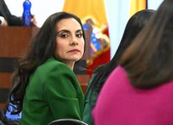 Fotografía de archivo de la vicepresidenta Verónica Abad.