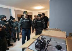 Las intervenciones estuvieron lideradas por el ministro del Interior, John Reimberg, y el comandante general de la Policía Nacional, Pablo Dávila.