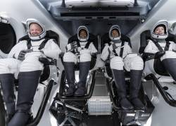 Turistas de SpaceX hablaron con Tom Cruise desde el espacio
