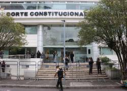 Fotografía del exterior del edificio de la Corte Constitucional, tomada en agosto de este año.