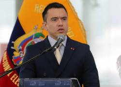 Fotografía de archivo del presidente de Ecuador, Daniel Noboa.
