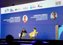 Foto del Foro Económico Internacional, del 2025, realizado por la CAF