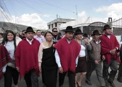 El caso salió a la luz el martes, después de que Iza denunciara que los policías llegaron el lunes hasta su vivienda. Foto: Roberto Chávez / API
