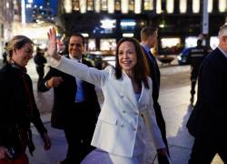 Machado afirmó hace unos días que le gustaría entregar el Nobel a Trump.