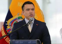 Fotografía de archivo del presidente de Ecuador, Daniel Noboa.
